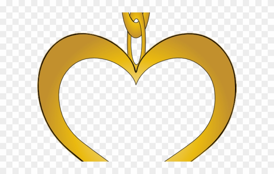 Necklace Clipart Heart Necklace - Heart - Png Download
