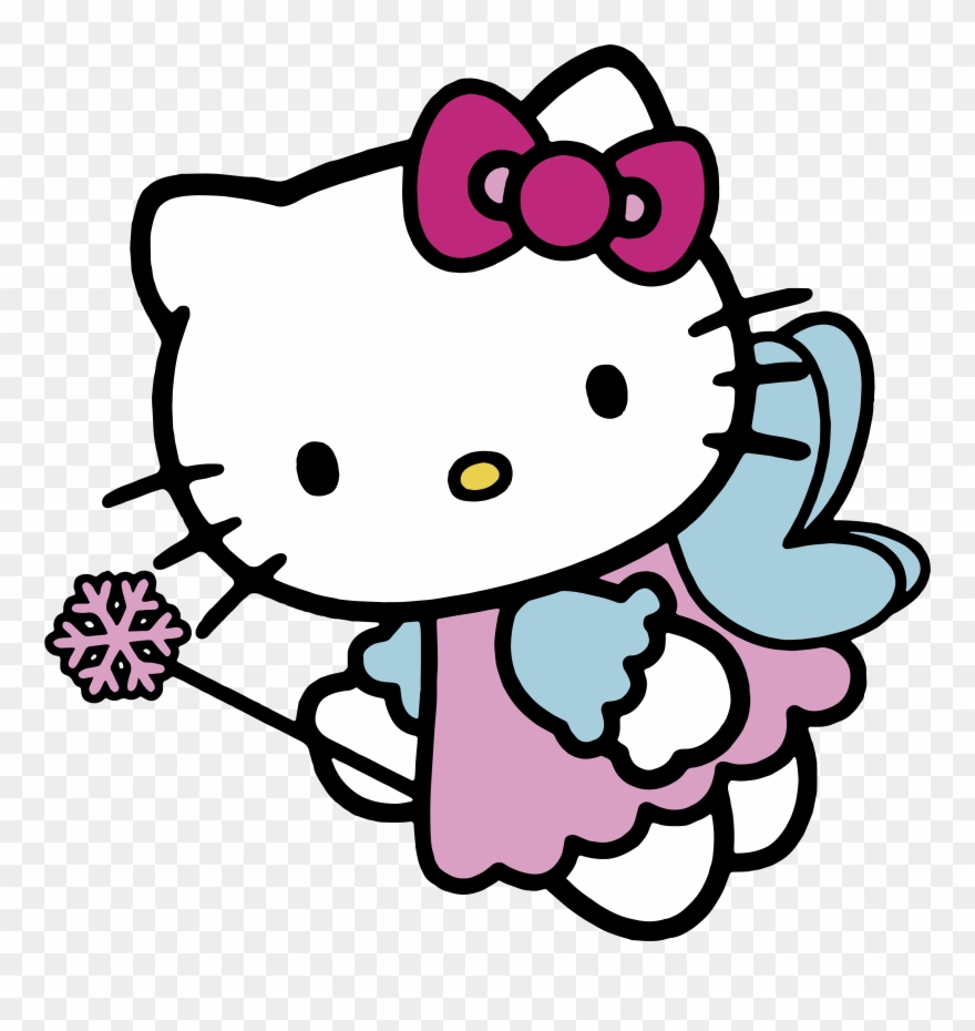 Page - Hello Kitty Angel Clipart