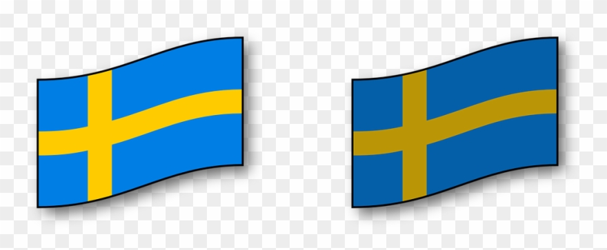 Sweden Clipart Vintage Scandinavian - Flag - Png Download