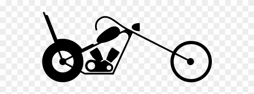 Motorcycle Rubber Stamp - Motorcycle Clipart