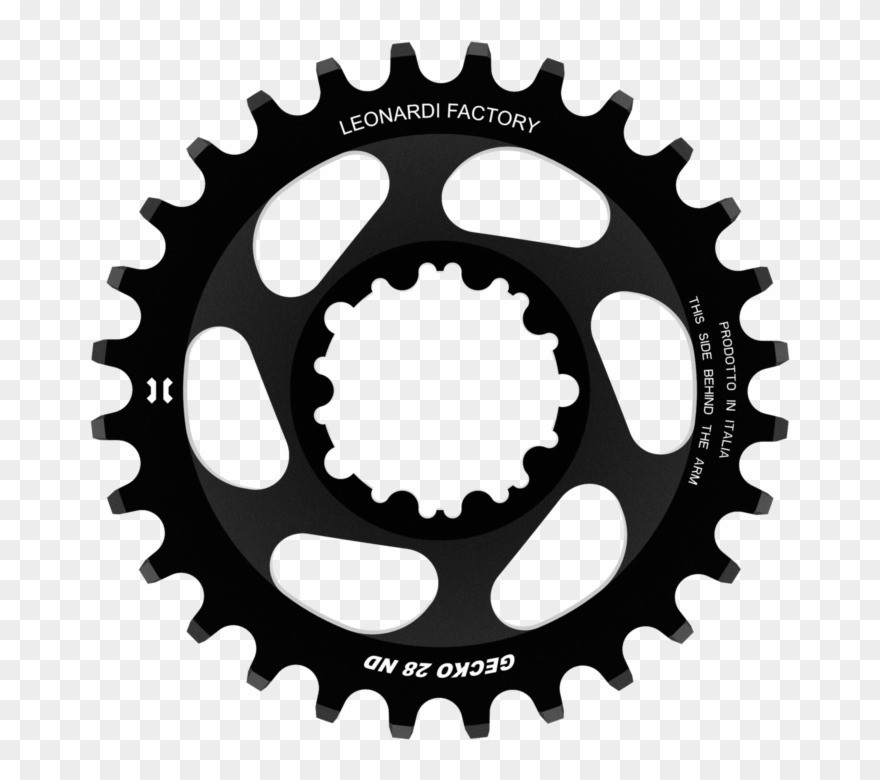 Chainring Sram Leonardi Store Gecko - Sram X1 1400 Crankset Without Bb - Black, 32t - 170mm Clipart