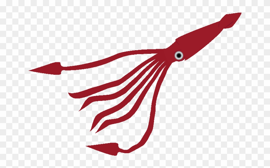 Vector Royalty Free Download Calamari Is A Fancy Name - Transparent Background Squids Gif Clipart
