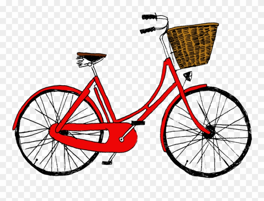 Red Bike - Tattly Temporary Tattoos Premier Set Clipart