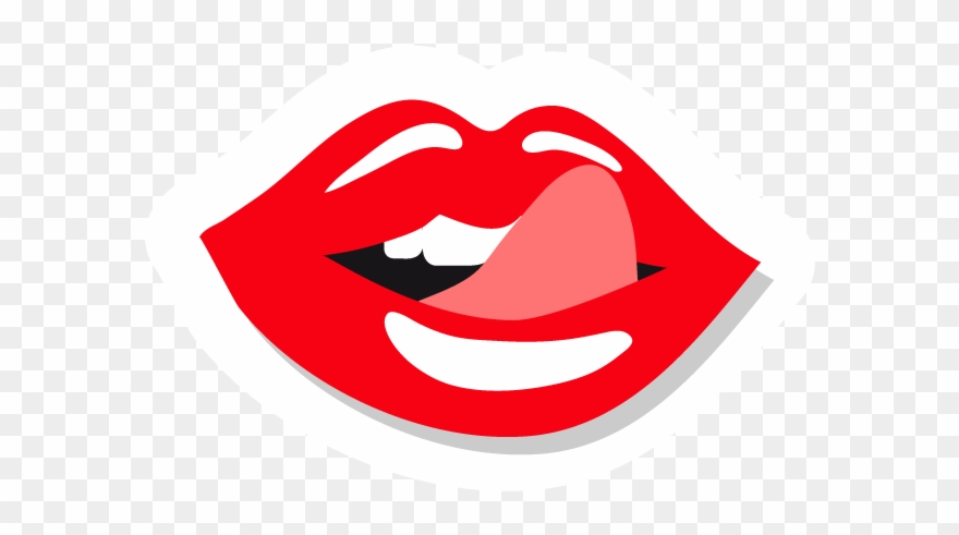 My Period Tracker Messages Sticker-10 - Vector Bibir Clipart