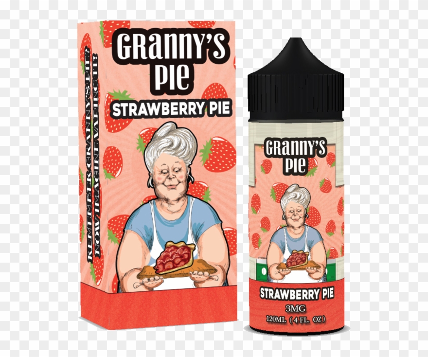 Strawberry Pie - Granny's Pie - 120ml - E-liquid - Granny's Pie Strawberry Pie Clipart