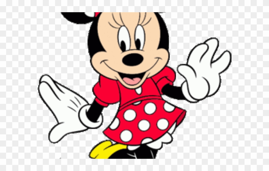 Red Dress Clipart Gambar - Colores De Minnie Mouse - Png Download
