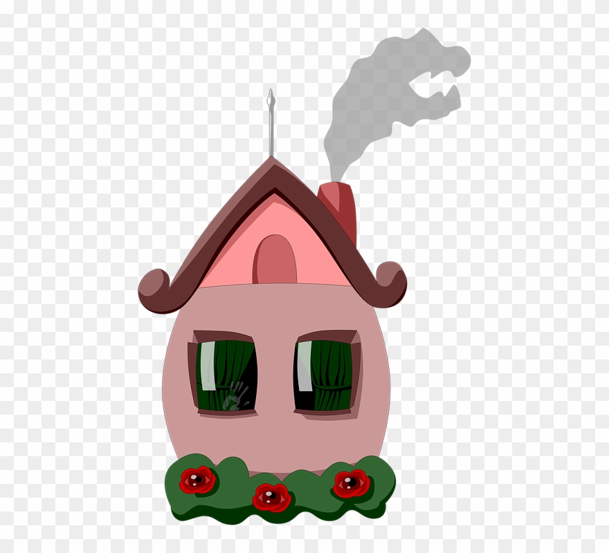 House, Spooky, Rustic, Cottage, Fairy - House Clipart