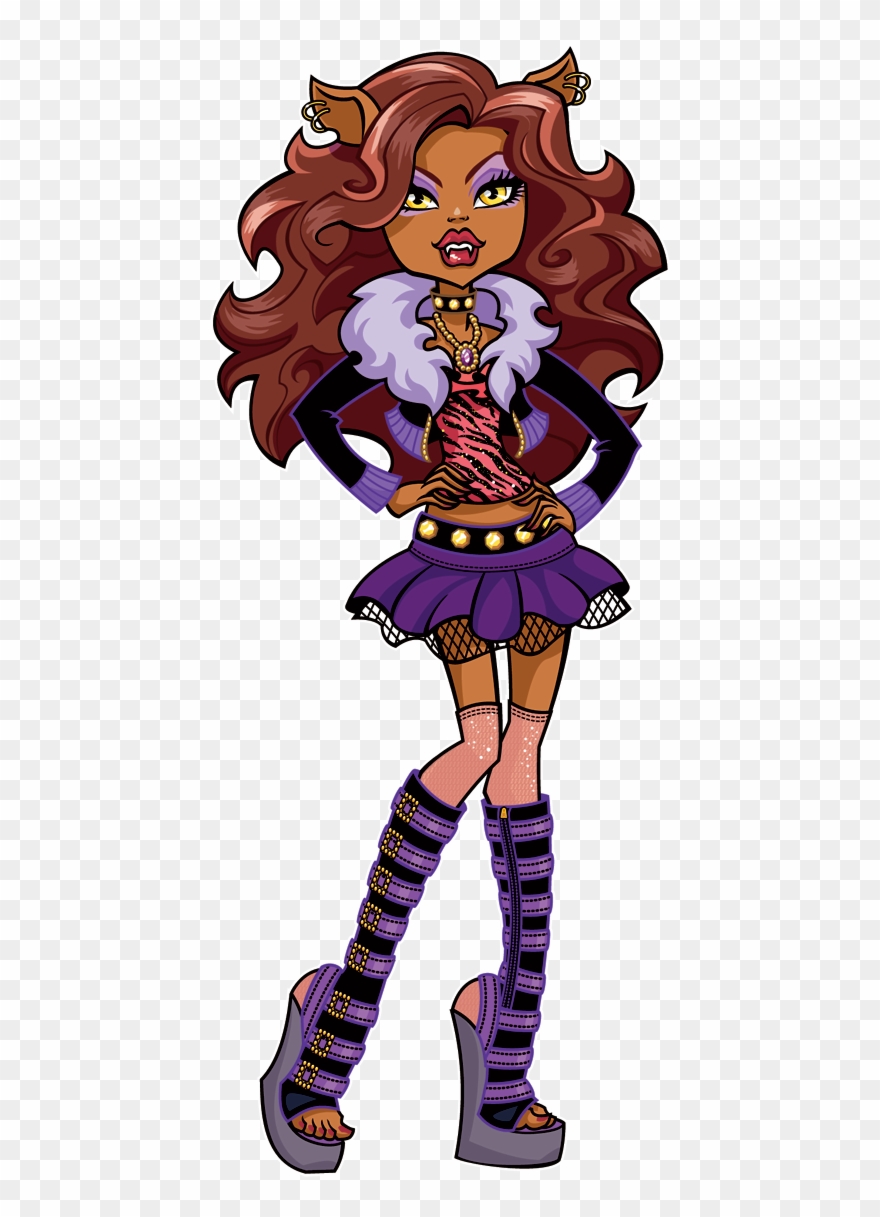 Monster High Clawdeen Clipart - Png Download