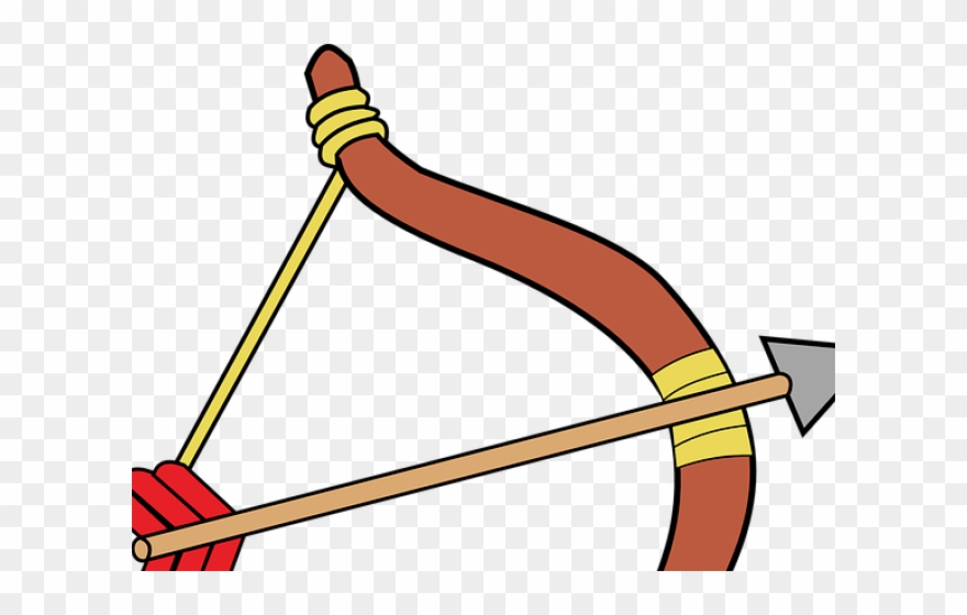 Bow And Arrow Illustration Clipart