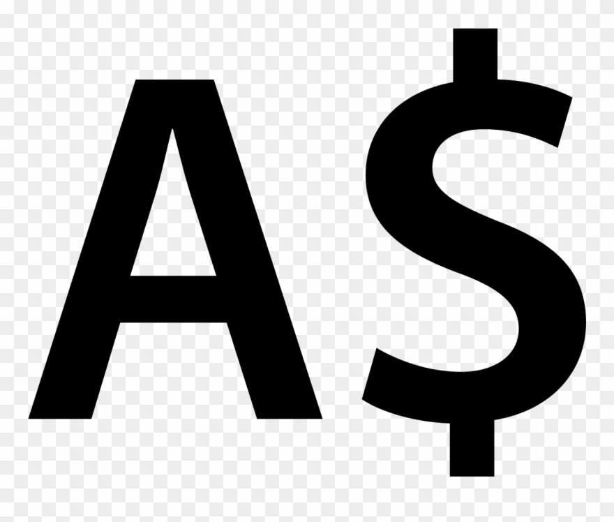 Australian Dollar Symbol Gallery - Australian Dollar Sign Png Clipart