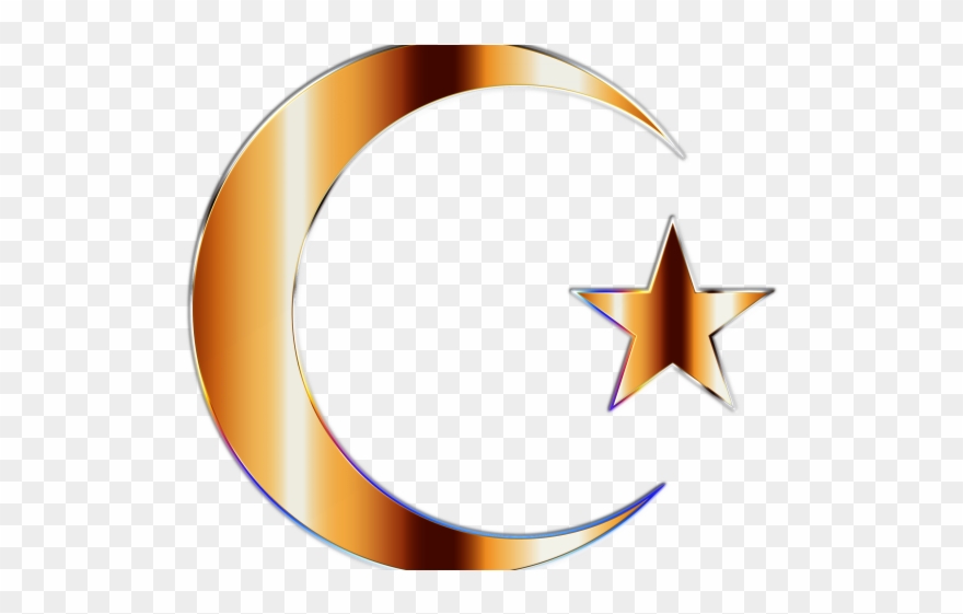 Morning Clipart Evening Moon - Crescent - Png Download