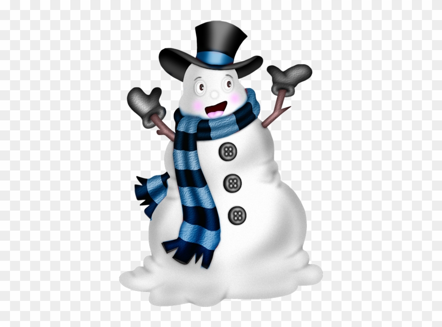 Tube Hiver Cluster Scrap Winter Scrap Decors Créas - Snowman Clipart