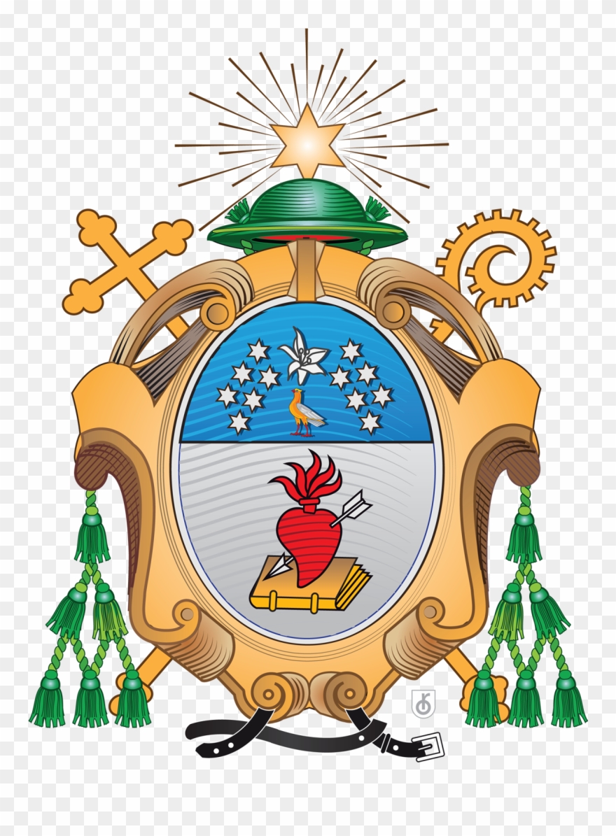 Escudo De Armas De La Provincia San Agustín De La Orden - Agustinos Recoletos La Candelaria Clipart