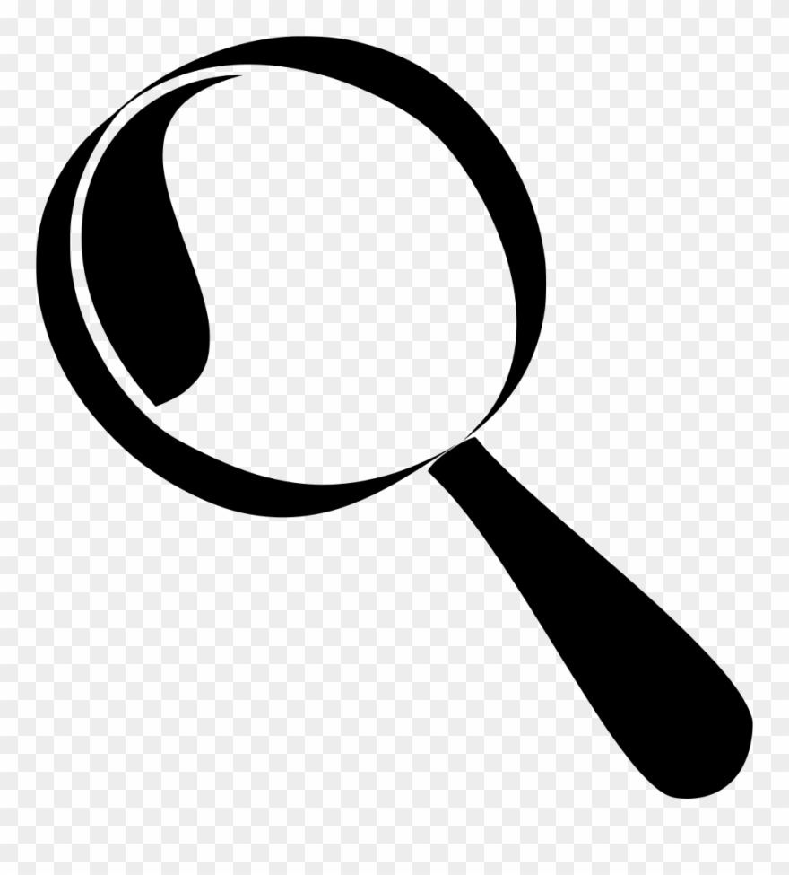 Svg Zoom Wood Free Image Icon Silh - Magnifying Glass Clipart