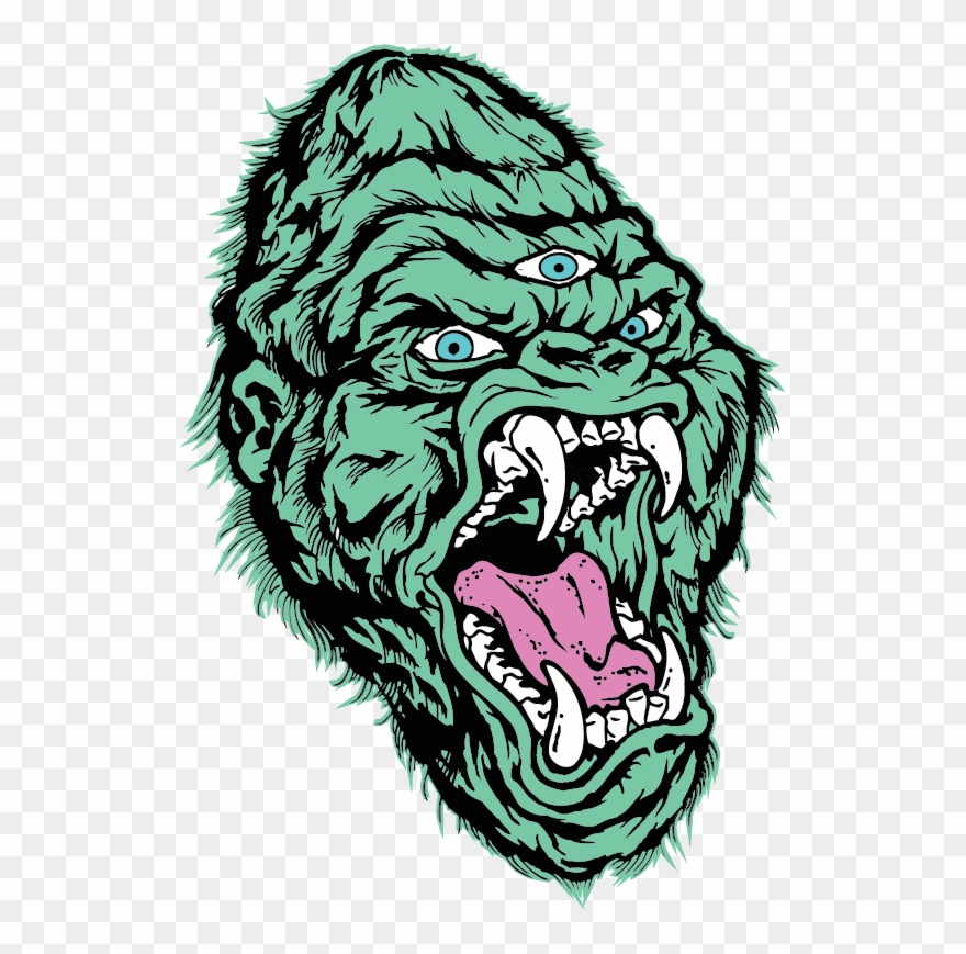 Gorilla Head Clipart