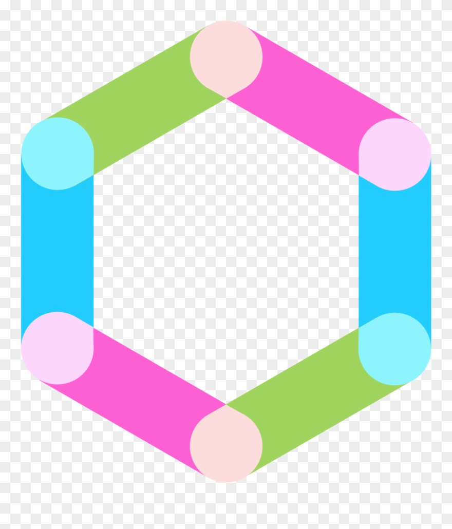 Cube Clipart Colored Block - Cube - Png Download