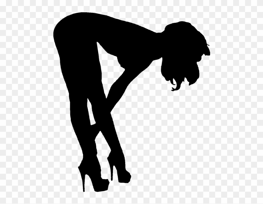 Source - - Sexy Woman Silhouette Transparent Clipart