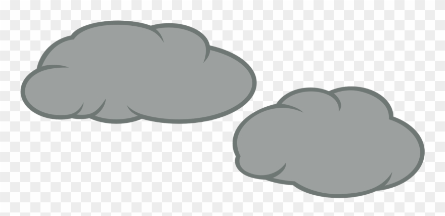 A Tale Of Two Cloud Strategies - Rain Cloud Cutie Mark Clipart