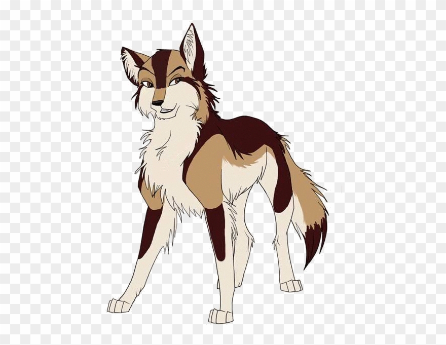 Transparent Werewolf Torchlight - Brown Anime Wolf Clipart