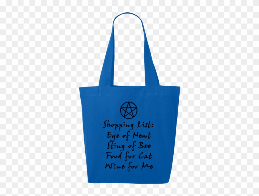 Cheeky Witch Cat Shopping List Tote Cheekywitch Clothing - Bag Clipart