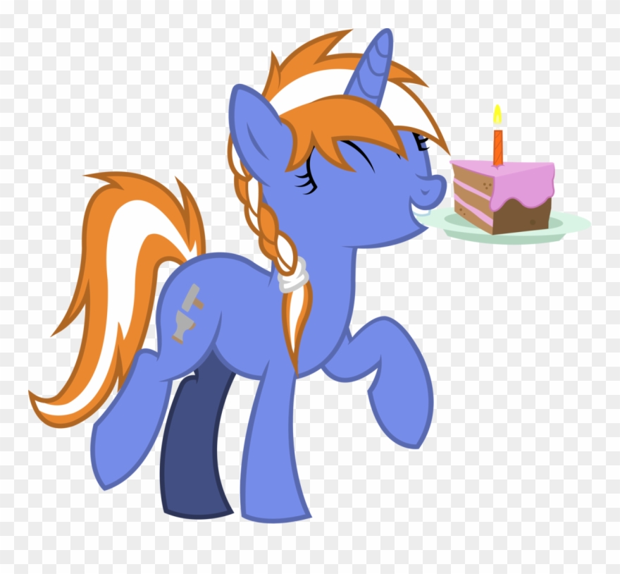 Outlawedtofu, Birthday Cake, Cake, Fallout Equestria, - Illustration Clipart