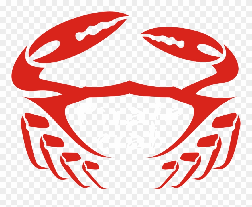 Pirate Crab - Crab Logo Png Clipart