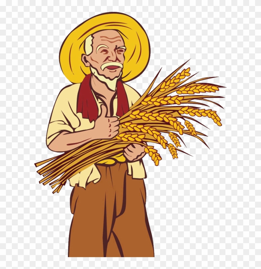 Png Free Library Farmer Agriculture Clip Art Transprent - Farmer Png Transparent Png