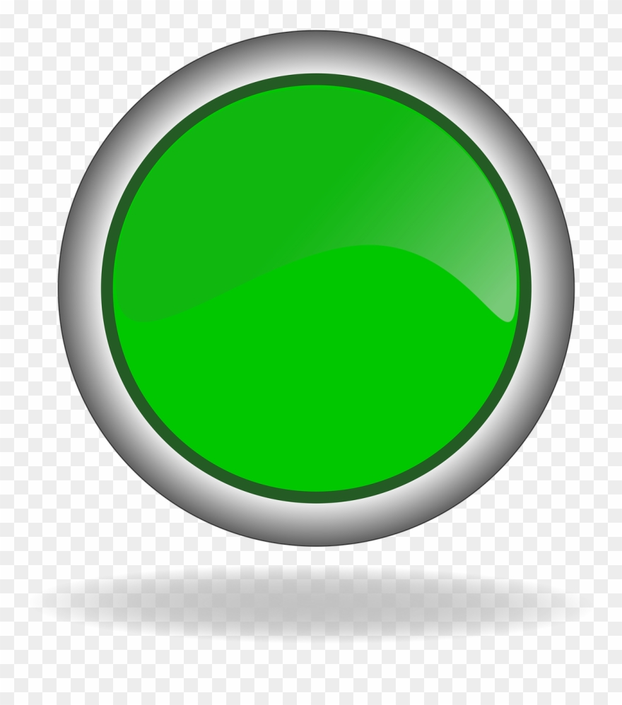 Free Button Clipart Button Gifs Free Animations Clipart - Green - Png Download