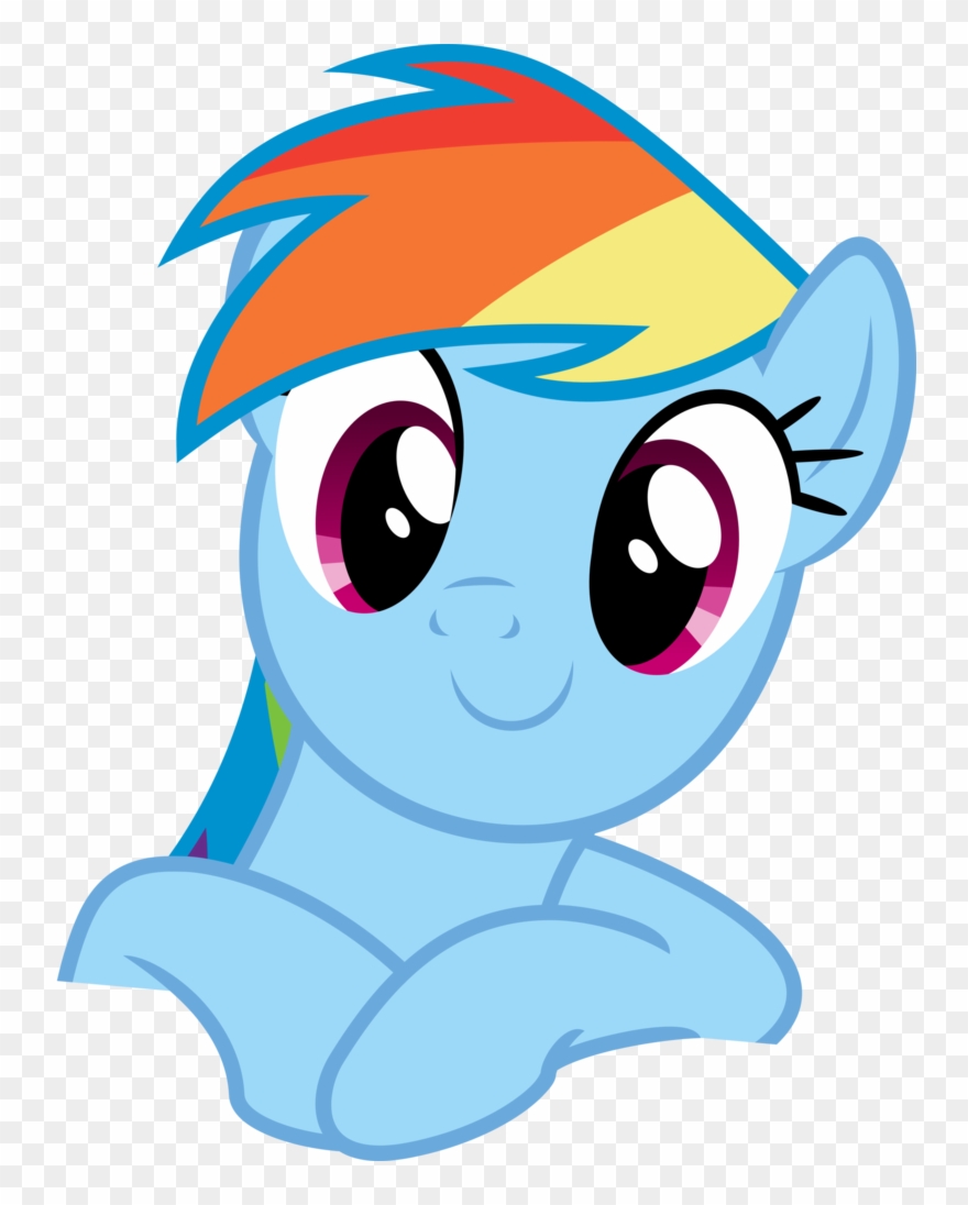 I Don't, Either - Rainbow Dash Png Party Clipart