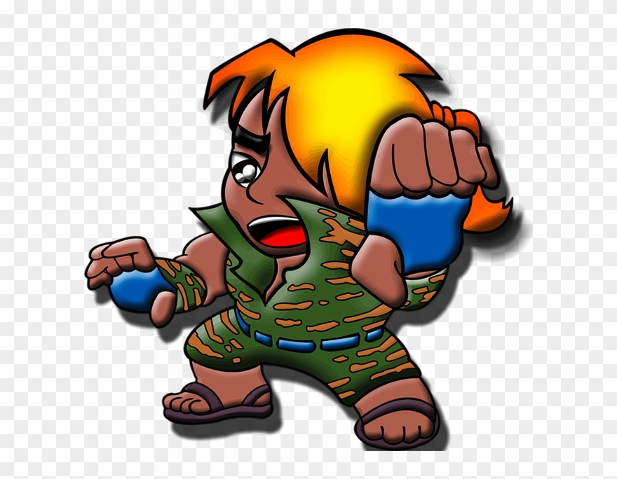 Artist, Cartoon, Comic Characters, Fighter, Karate - Comics Clipart