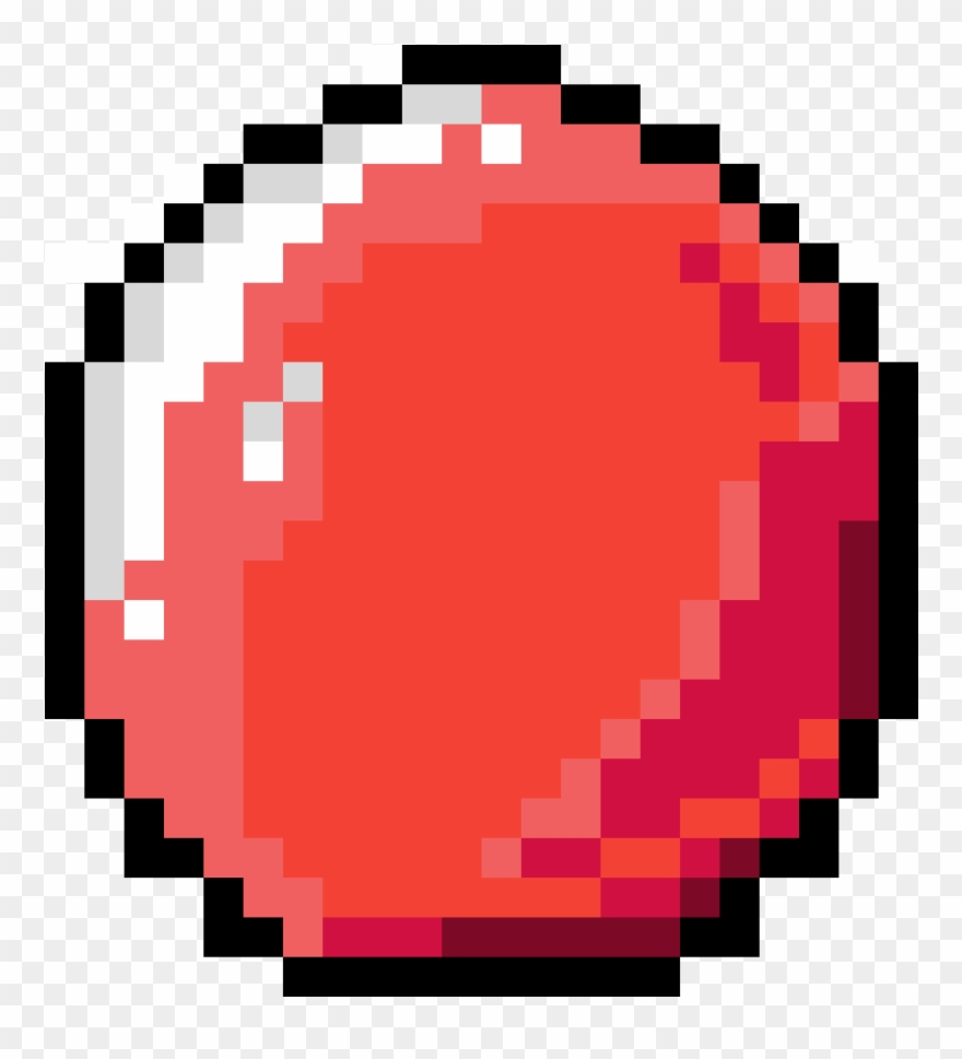 Red Egg - Eyeball Minecraft Clipart