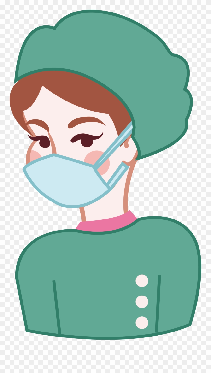 Uniform Physician Computer File Clipart