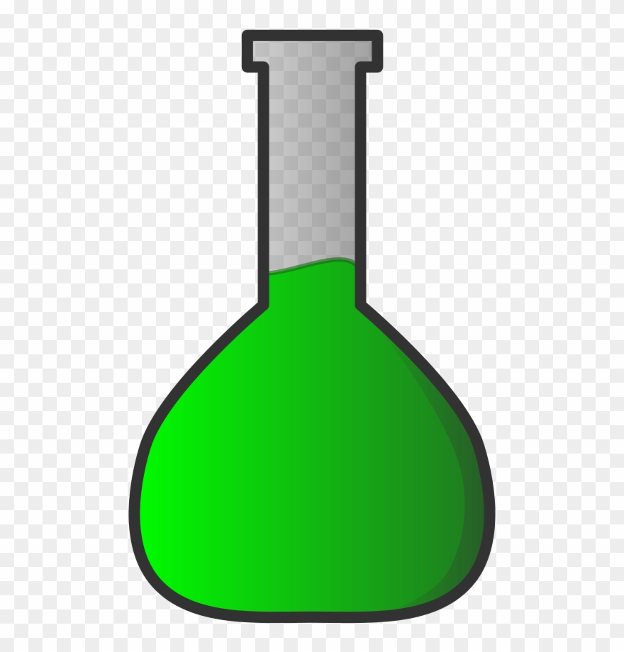 Original File - Volumetric Flask Icon Png Clipart