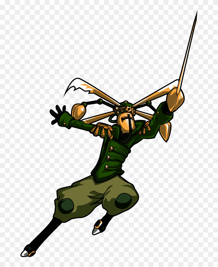 Propellerknight-point - Helicopter Knight Shovel Knight Clipart