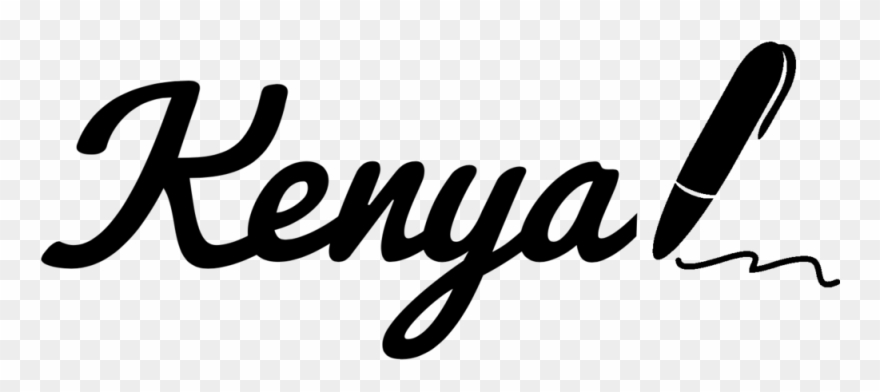 Kenya Pen Sig Copy - Calligraphy Clipart