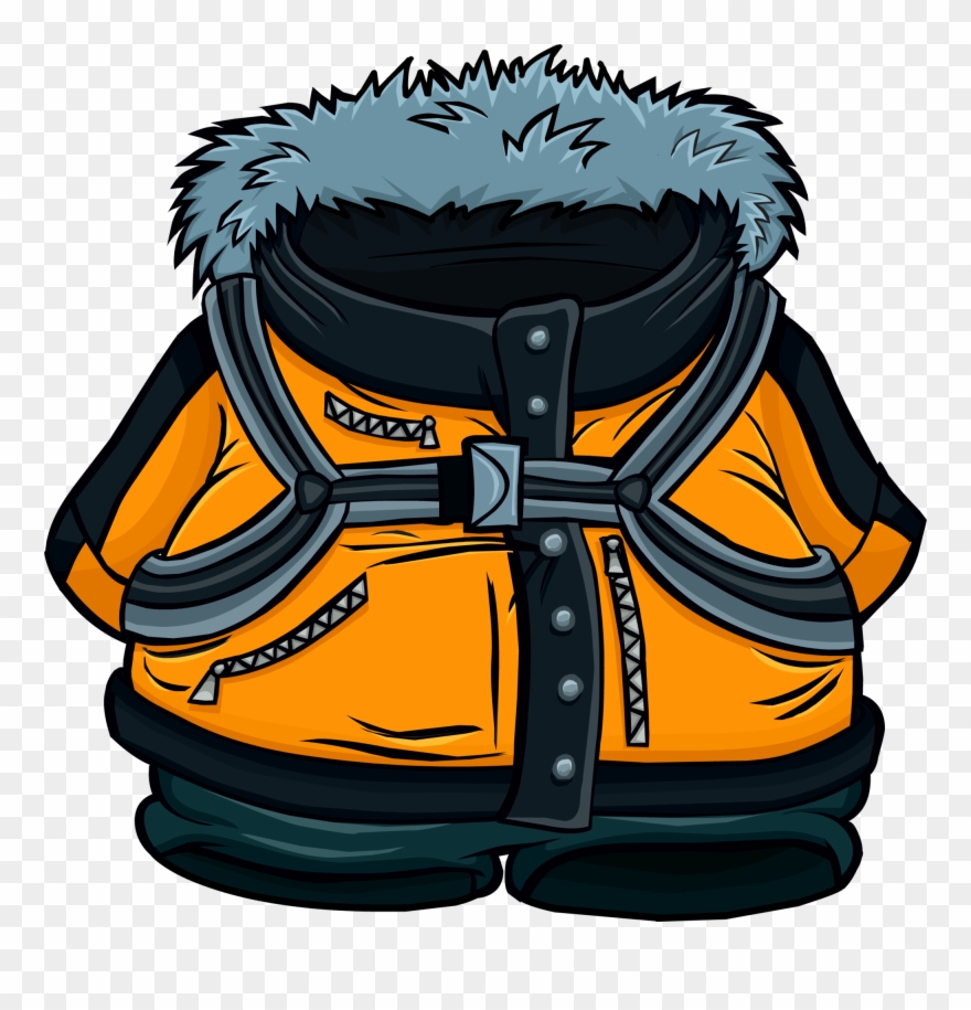 Yellow Expedition Club Penguin Clipart