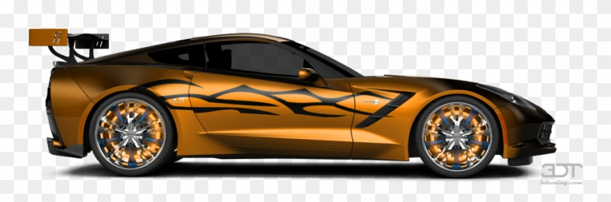 Chevrolet Corvette C7 Coupe 2014 Tuning - 3d Tuning Clipart