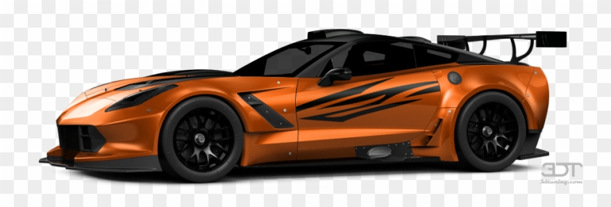 Chevrolet Corvette C7 Coupe 2014 Tuning Clipart