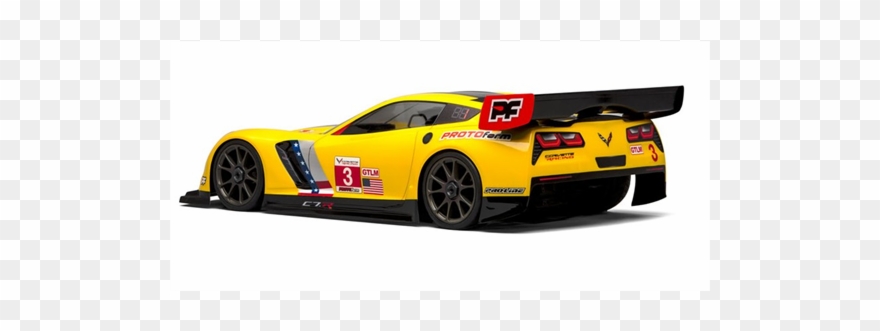 Chevrolet Corvette C7r Clear Body Gt2 1/8 - Proline 154640 Protoform Chevrolet Corvette C7.r Clear Clipart