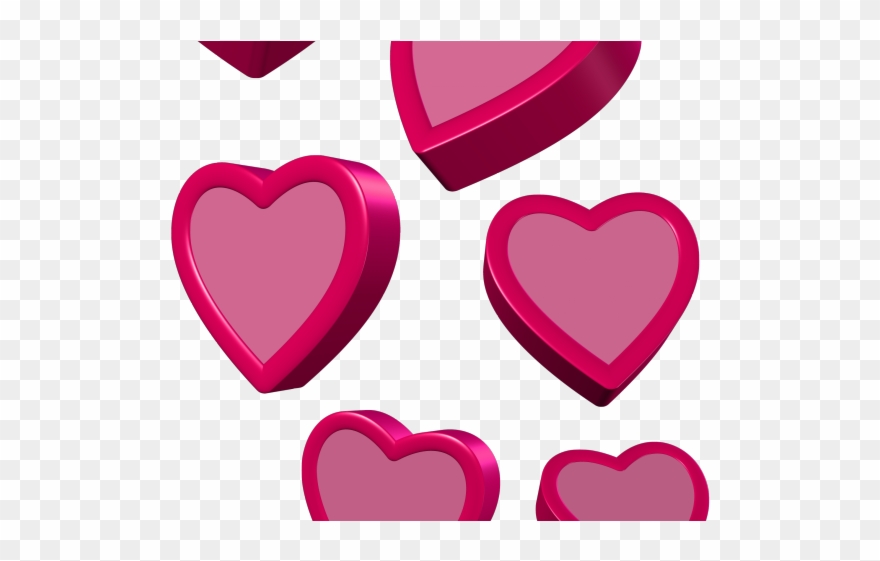 Hearts Clipart Person - Figuras Coracoes Para Peliculas - Png Download