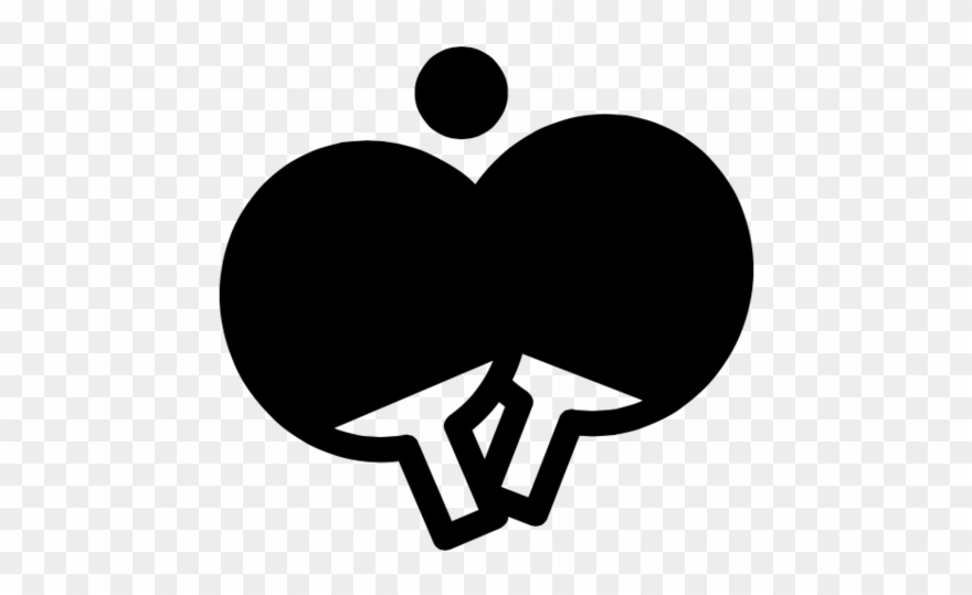Table Tennis - Ping Pong Logo Png Clipart