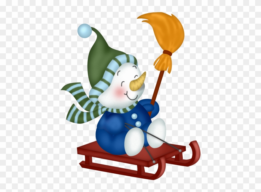 Clip Art - Snowman - Png Download