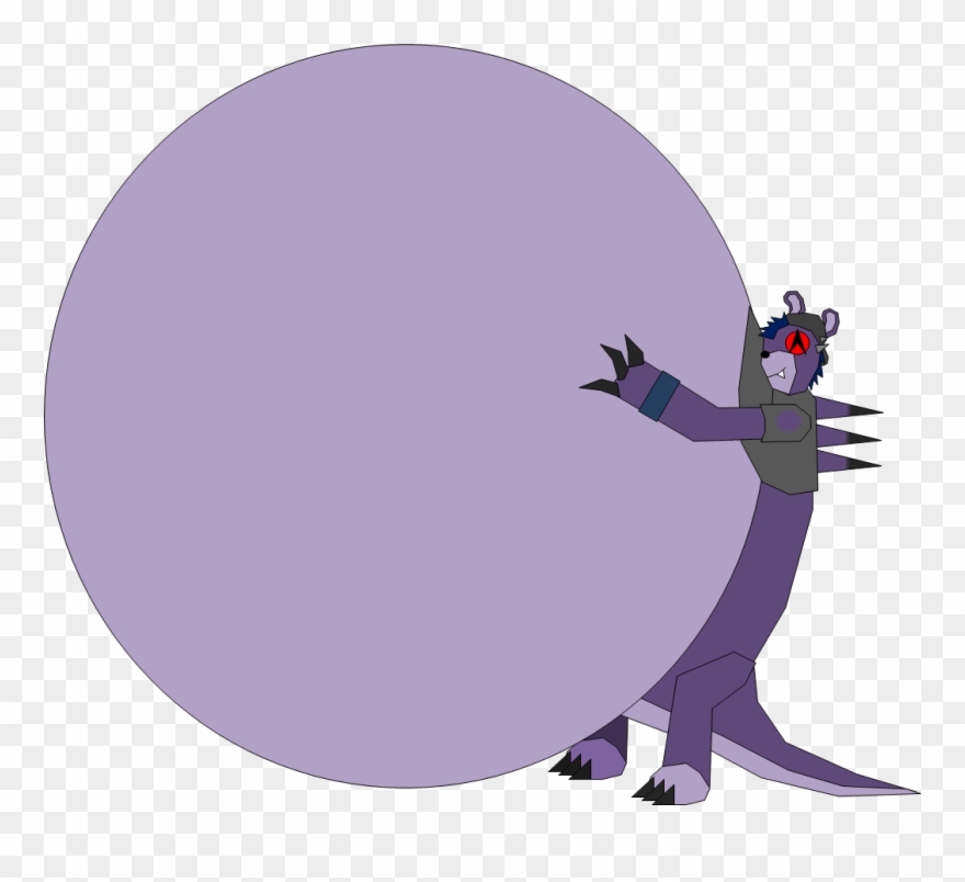 Bloaty Mutant Wolfcub - Work Of Art Clipart