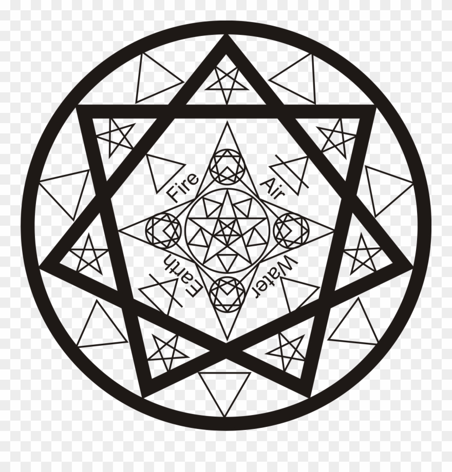 Heptagram - Lost Vape Therion Logo Clipart