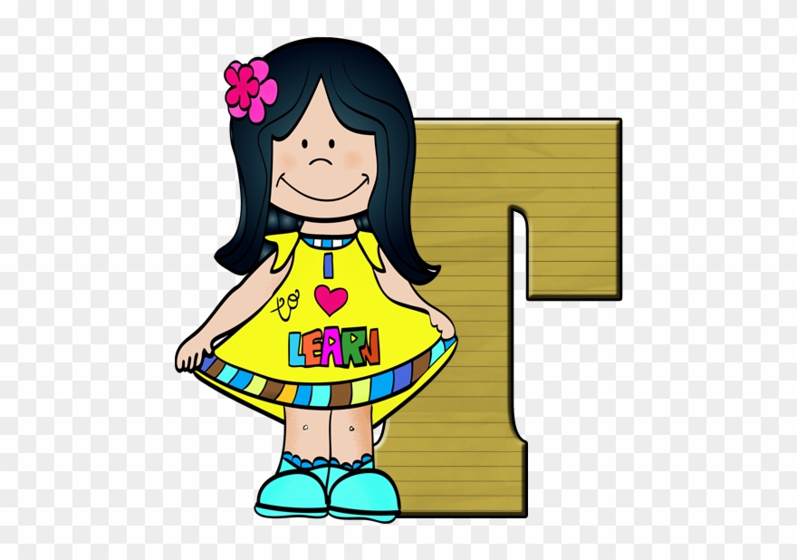 "i Love To Learn" Kids Clip Art -color And B&w - Education - Png Download