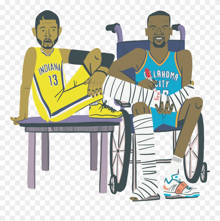 A Series Of Illustrations For A Piece On Bleacher Report - Sitting Clipart