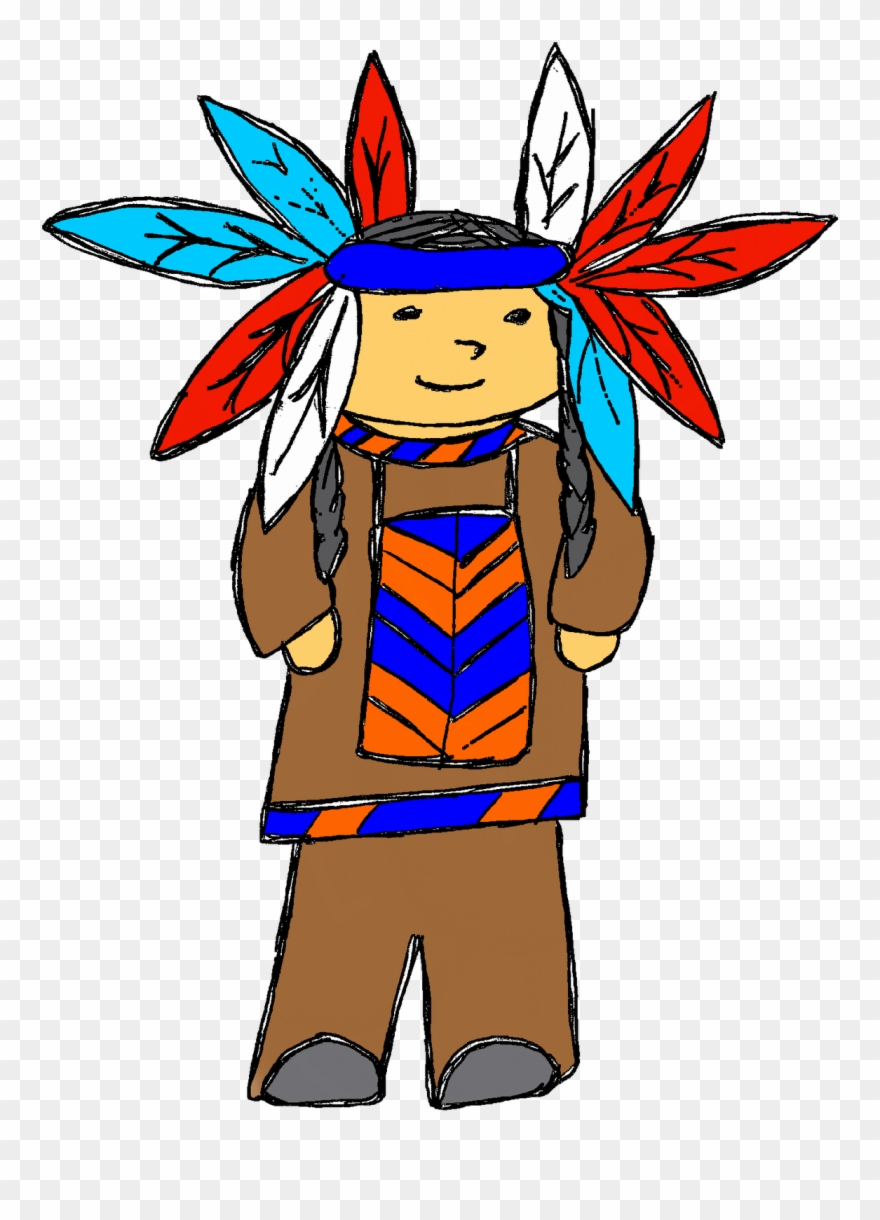 Indian Chief Clip Art - Png Download