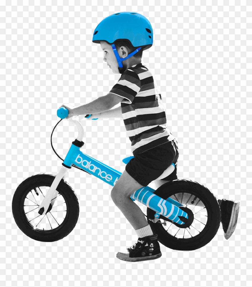 Picture Download Kids Balance Training Toddler Push - Kid Riding A Bicycle Png Clipart