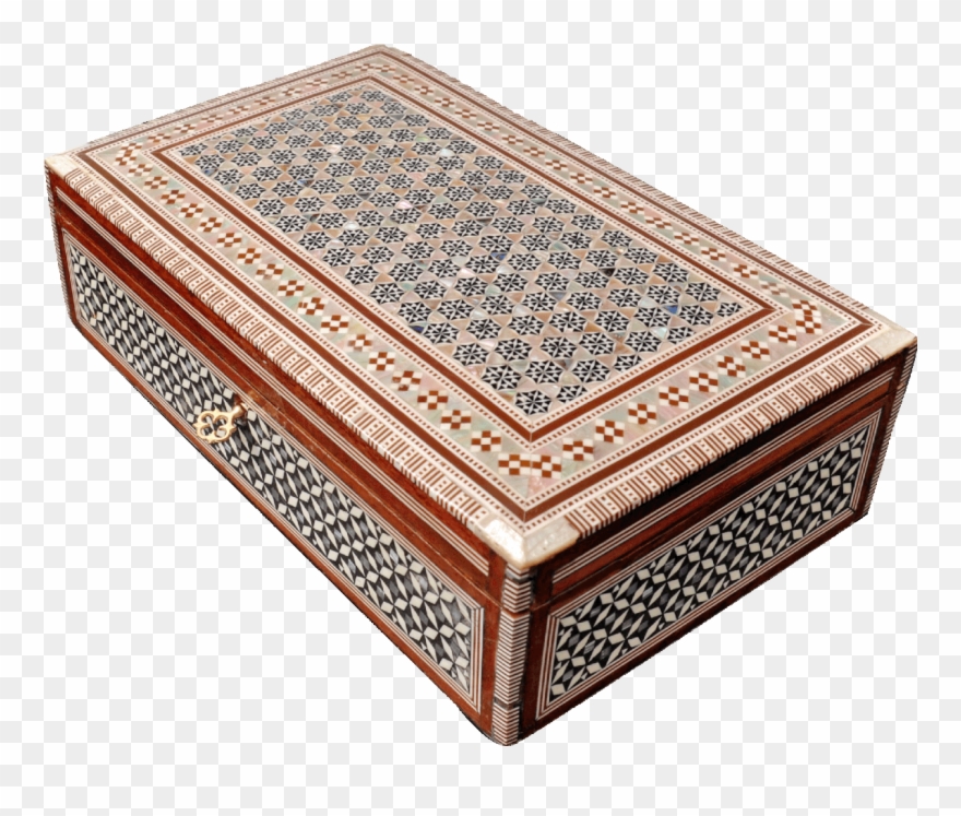 Jewelry Box Mother Of Pearl - Egyptian Mosaic Jewelry Trinket Box Mother Of Pearl Clipart