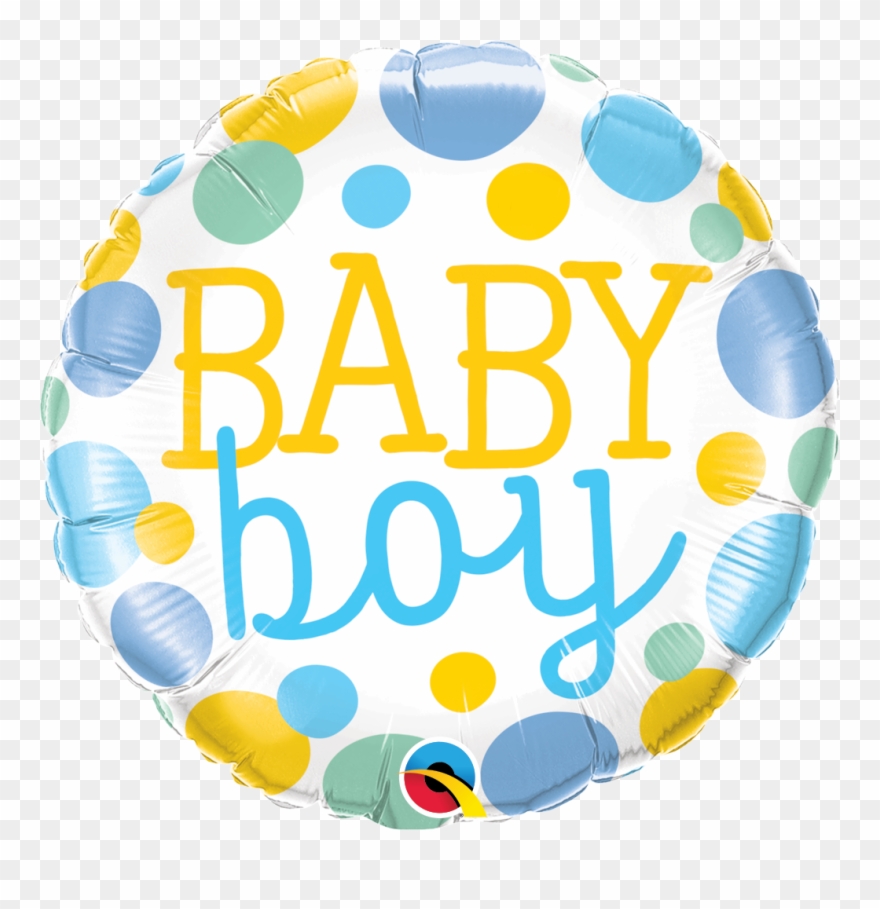 Baby Boy Dots V=1500957843 - 18"pkg Baby Boy Dots Clipart